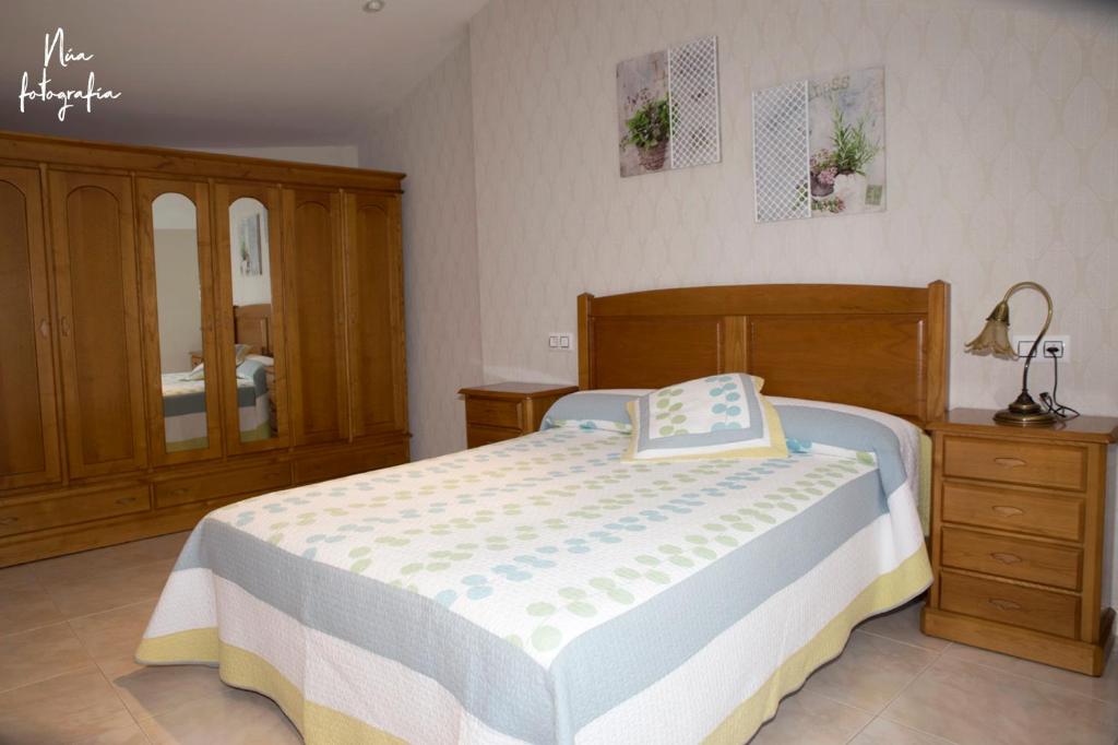 Posteľ alebo postele v izbe v ubytovaní Casa Louromar