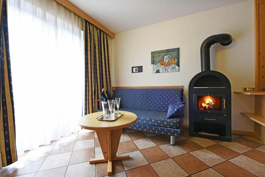 Posezení v ubytování Alpin-Residence Amadeus