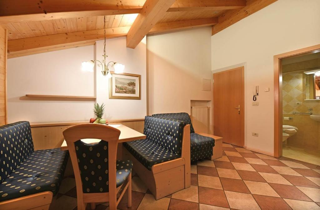 Posezení v ubytování Alpin-Residence Amadeus