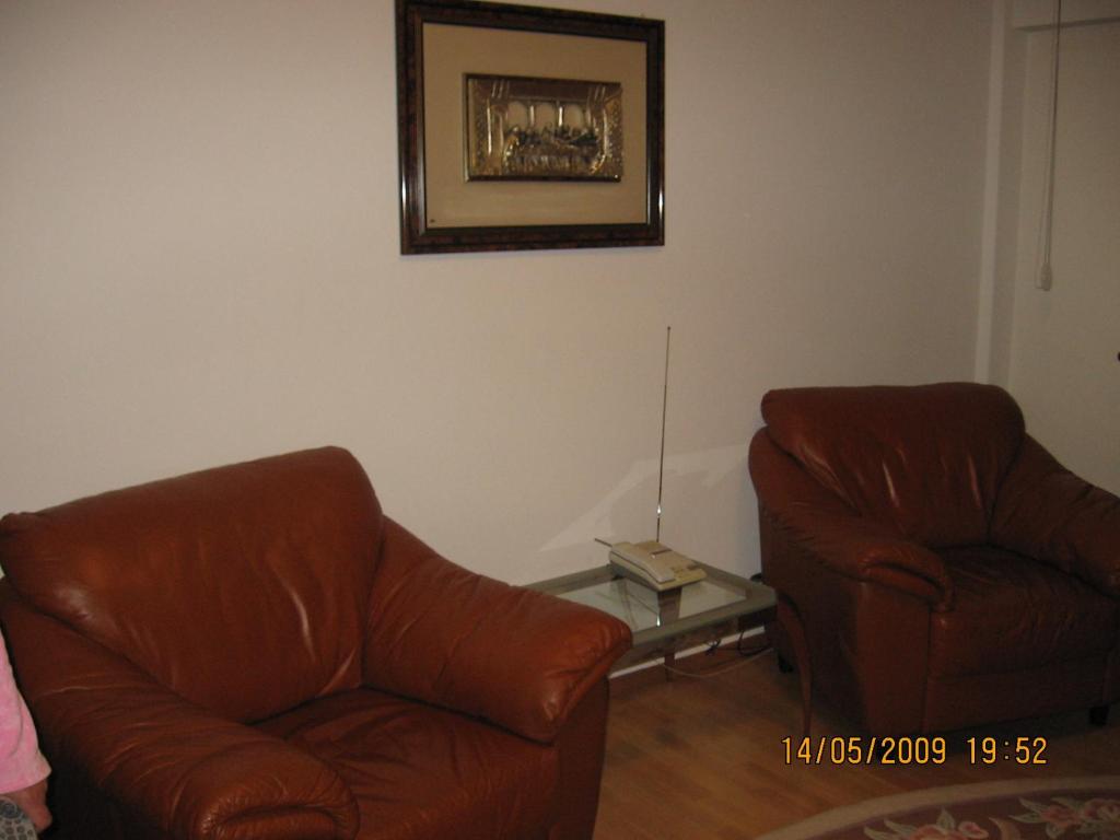 Χώρος καθιστικού στο Apartament GABRIELA