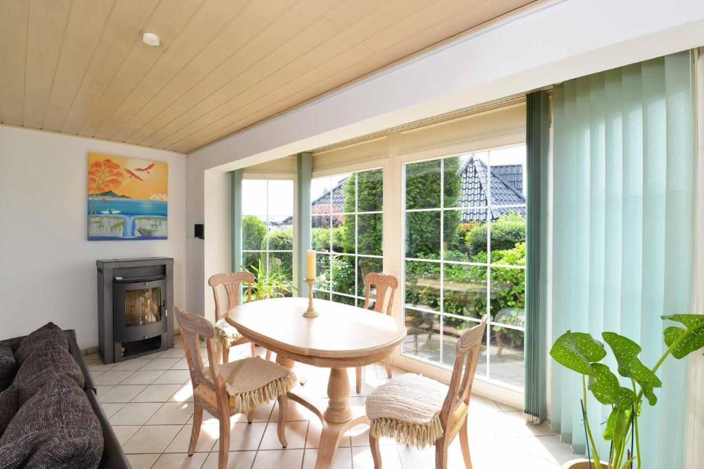 Posezení v ubytování Ferienhaus Auszeit