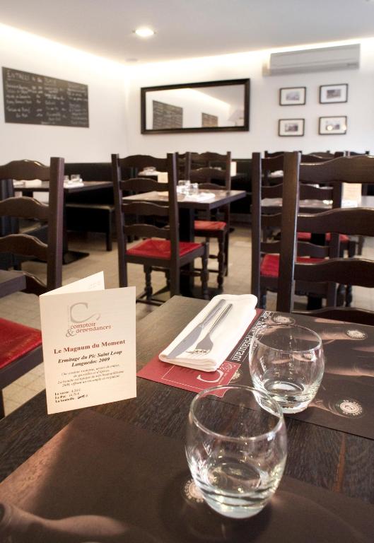 Restaurace v ubytování Comptoir et Dépendances