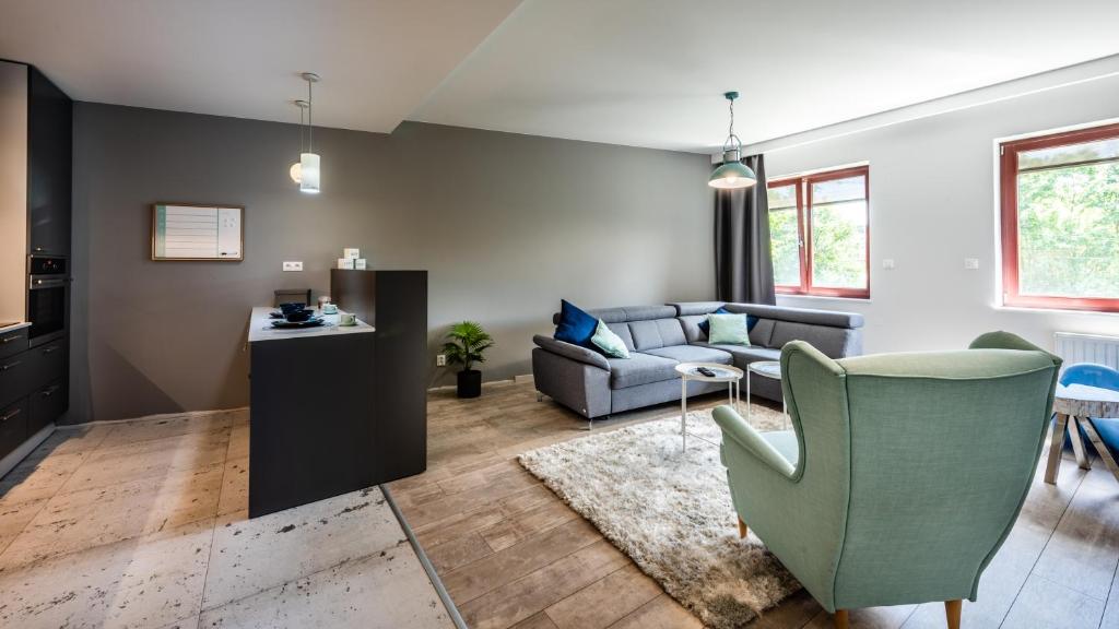 Posedenie v ubytovaní A11 Apartments & SPA Dermique