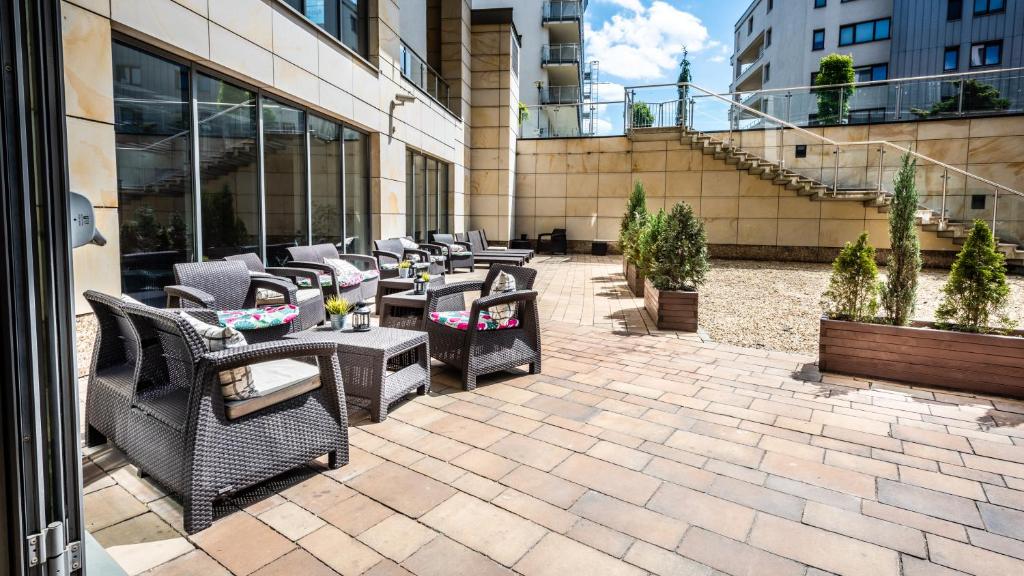 Posedenie v ubytovaní A11 Apartments & SPA Dermique