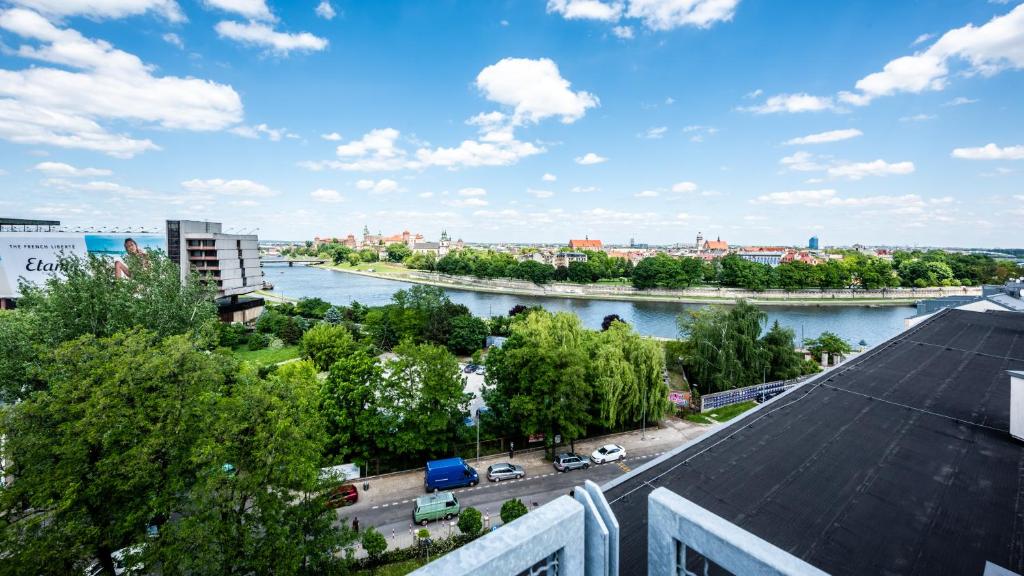 Výhľad na rieku v blízkosti apartmánu