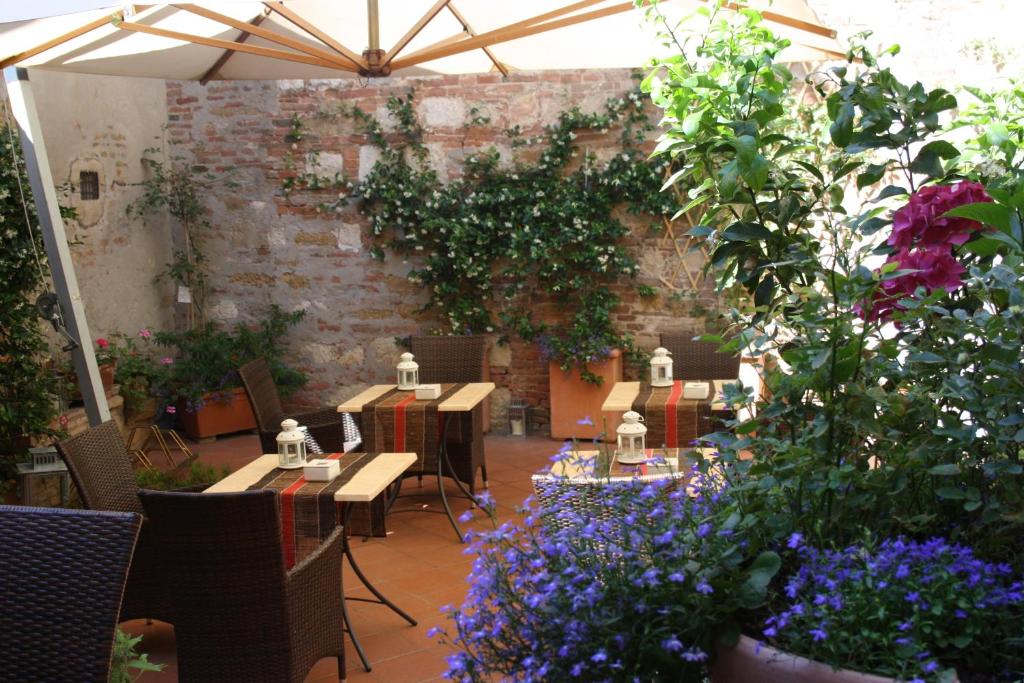 Zahrada ubytování Albergo Duomo