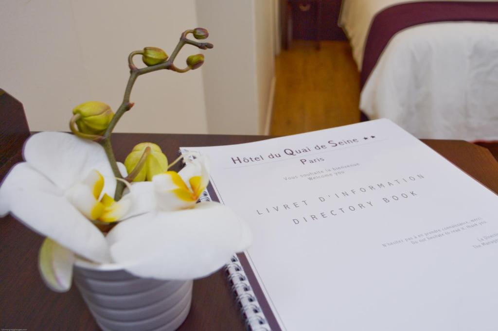 Hôtel du Quai de Seine - Resim 16