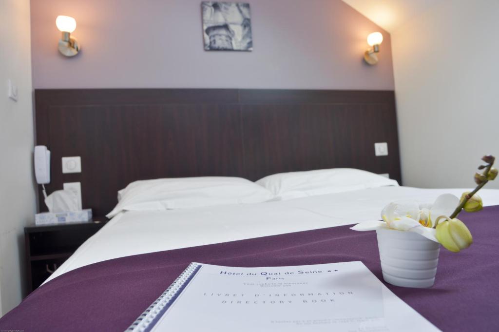 Hôtel du Quai de Seine - Resim 9