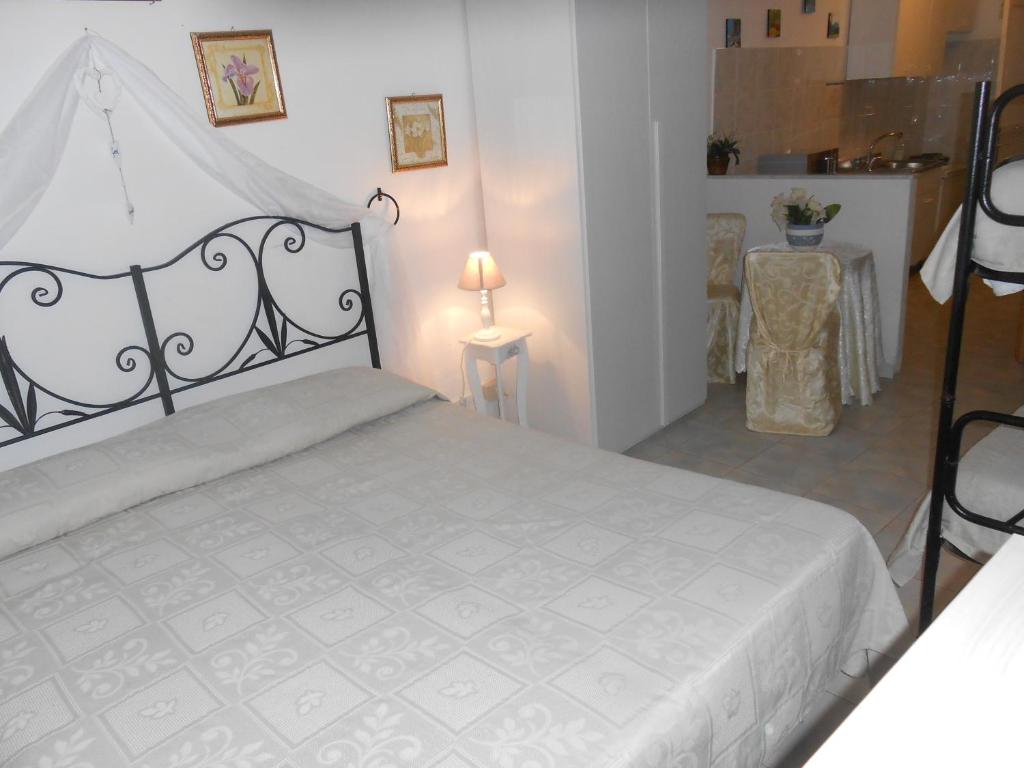 A bed or beds in a room at Casa VINTAGE