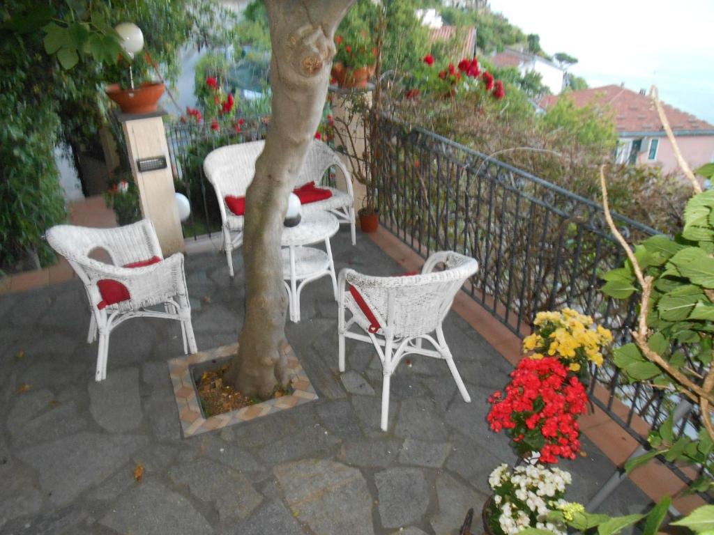 A balcony or terrace at Casa VINTAGE