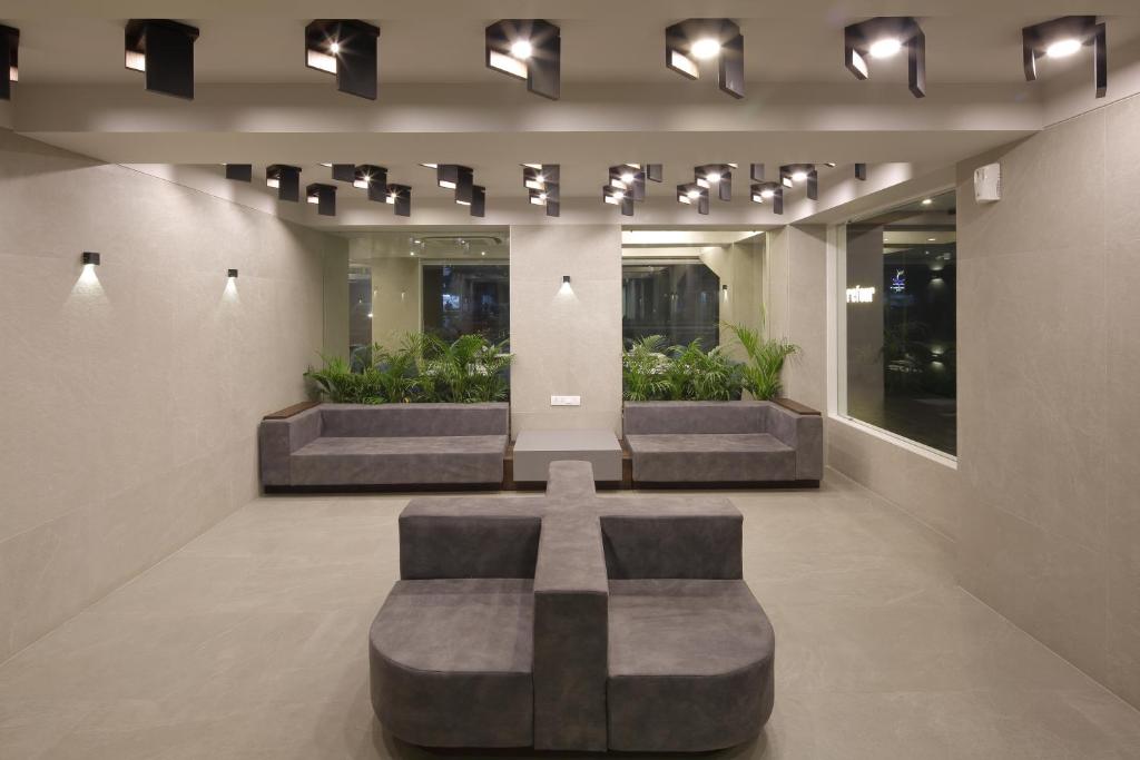 Posezení v ubytování Hotel Carrefour