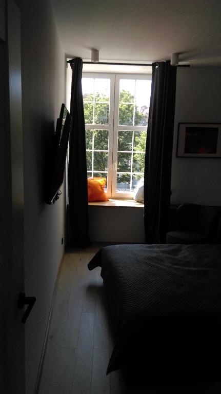 Posteľ alebo postele v izbe v ubytovaní Apartament Piwna 16 Gdańsk