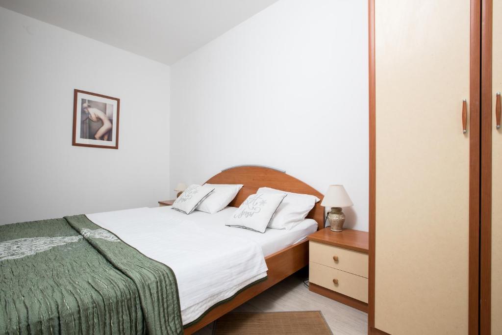 Posteľ alebo postele v izbe v ubytovaní Apartments Green Garden