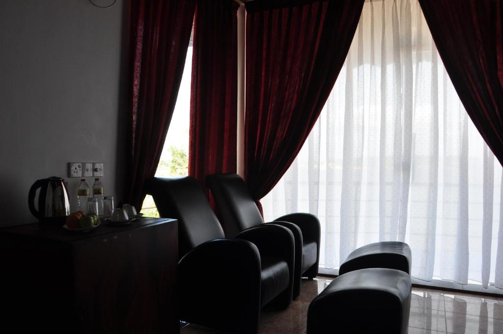 Posezení v ubytování Villa Hotel