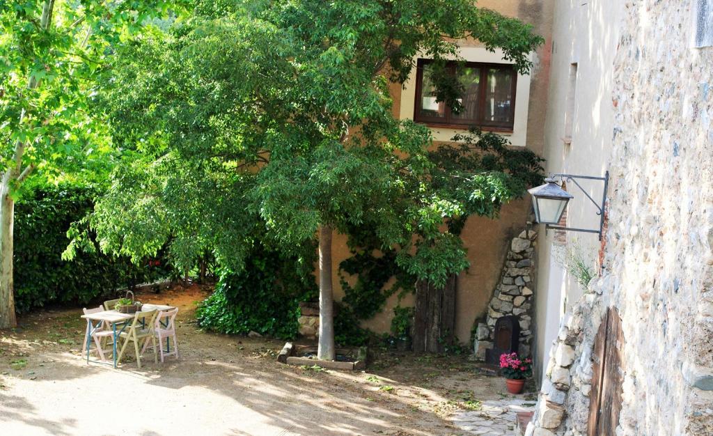 Zahrada ubytování Masia El Riscle - Moli Del Pont
