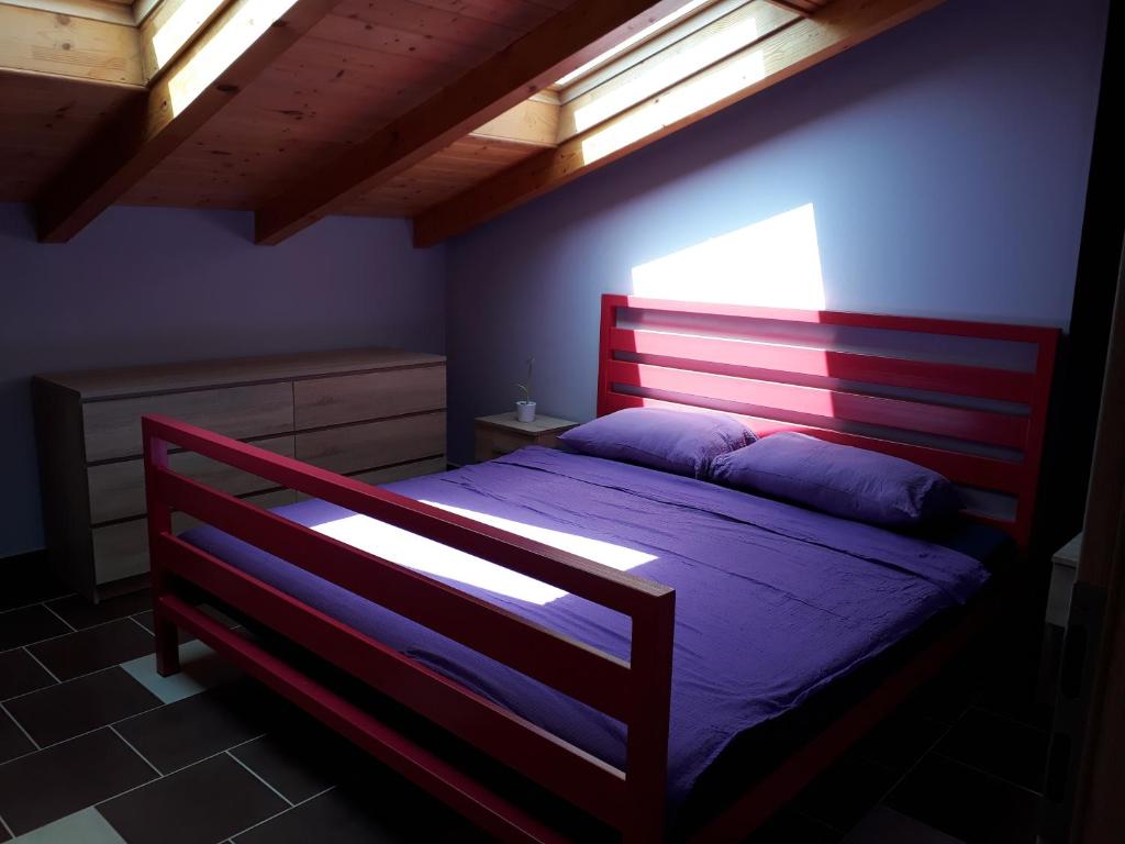 Postel nebo postele na pokoji v ubytování Relax