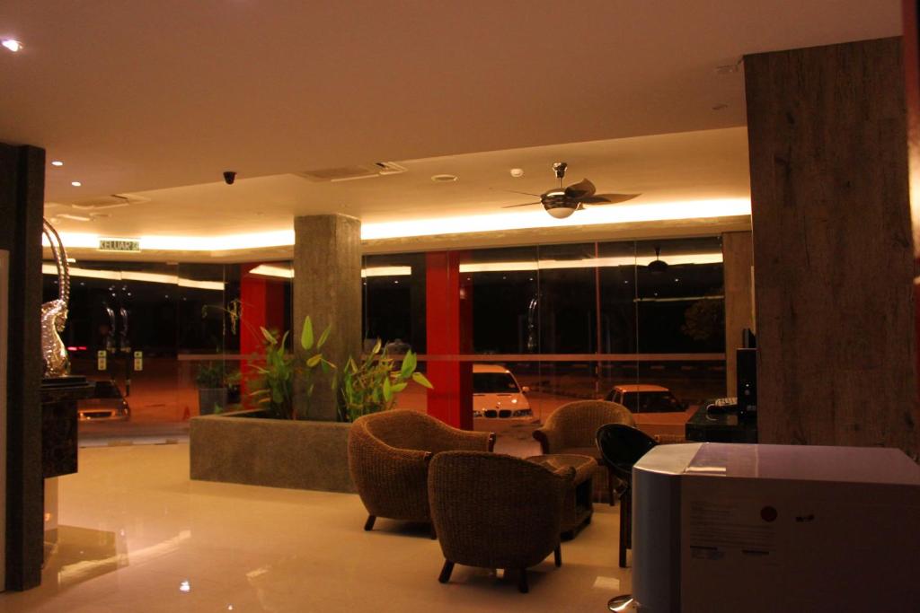 Posezení v ubytování Hotel Time Boutique Nilai