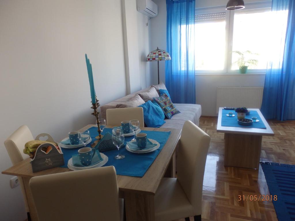 Posezení v ubytování Apartment Erika