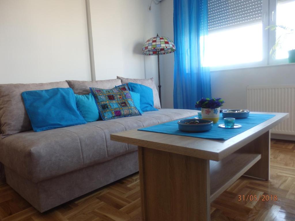 Posezení v ubytování Apartment Erika