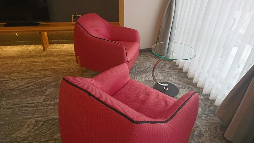 Posezení v ubytování Hotel Spax Kusatsu