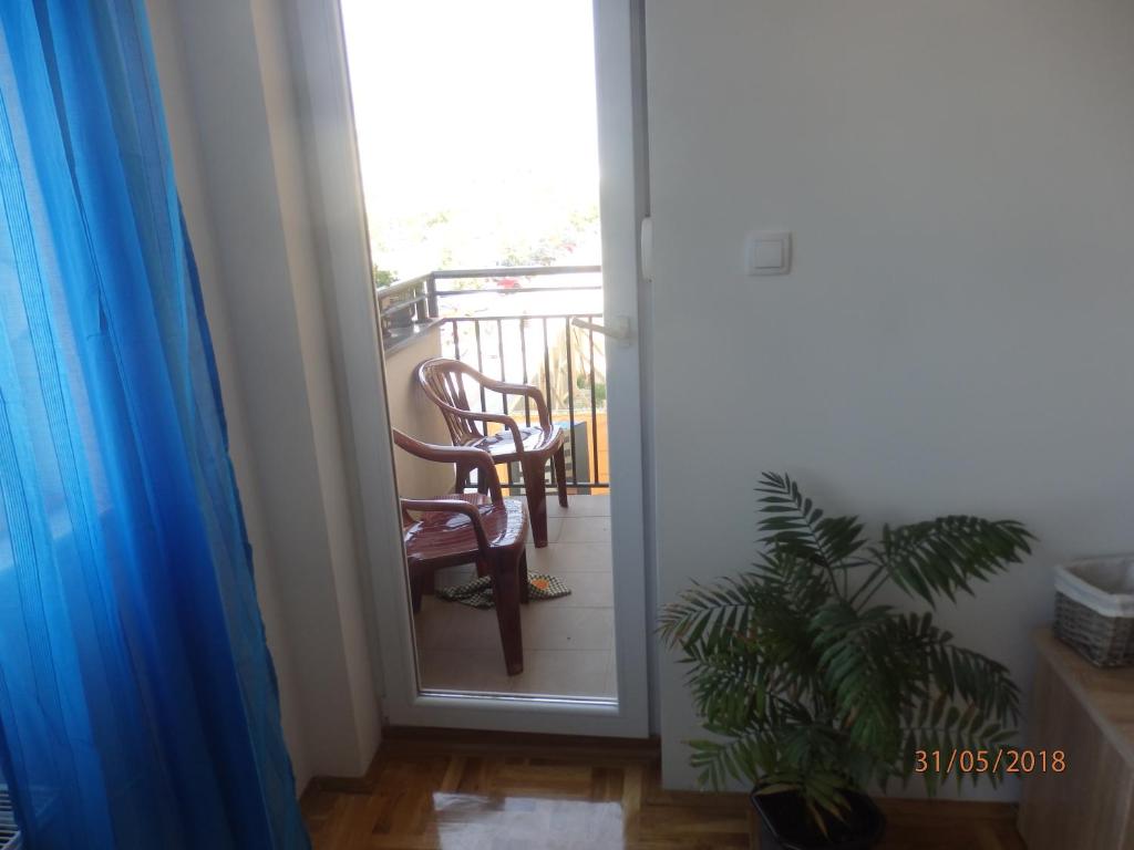 Balkón nebo terasa v ubytování Apartment Erika