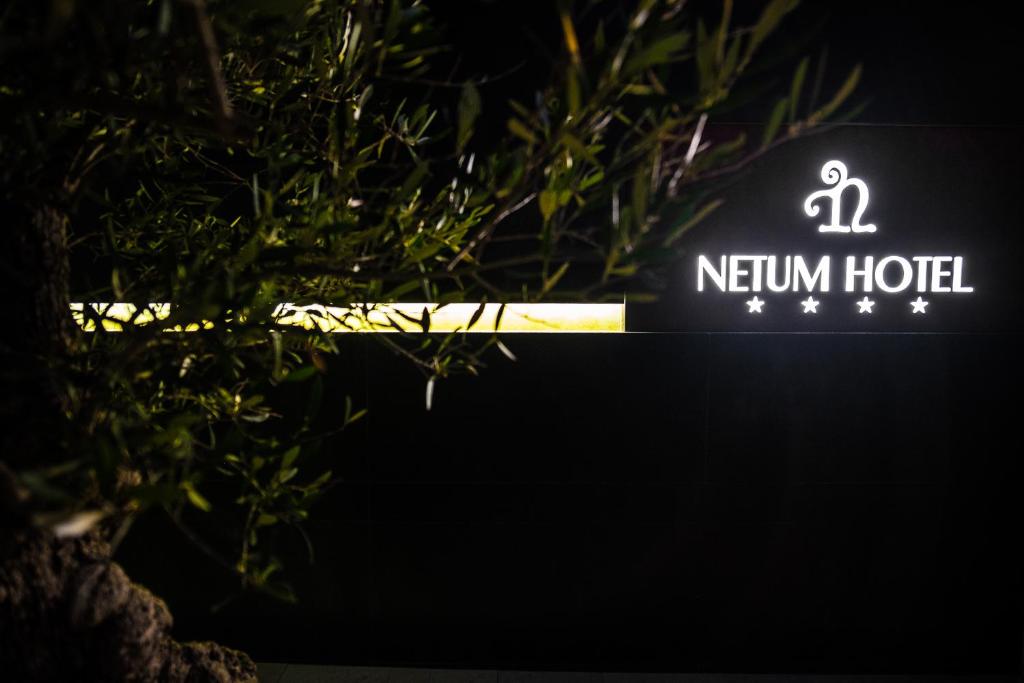 Certifikát, hodnocení, plakát nebo jiný dokument vystavený v ubytování Netum Hotel