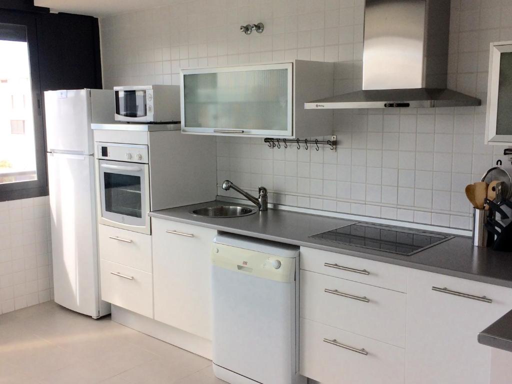Kuchyň nebo kuchyňský kout v ubytování La casa de Álvaro