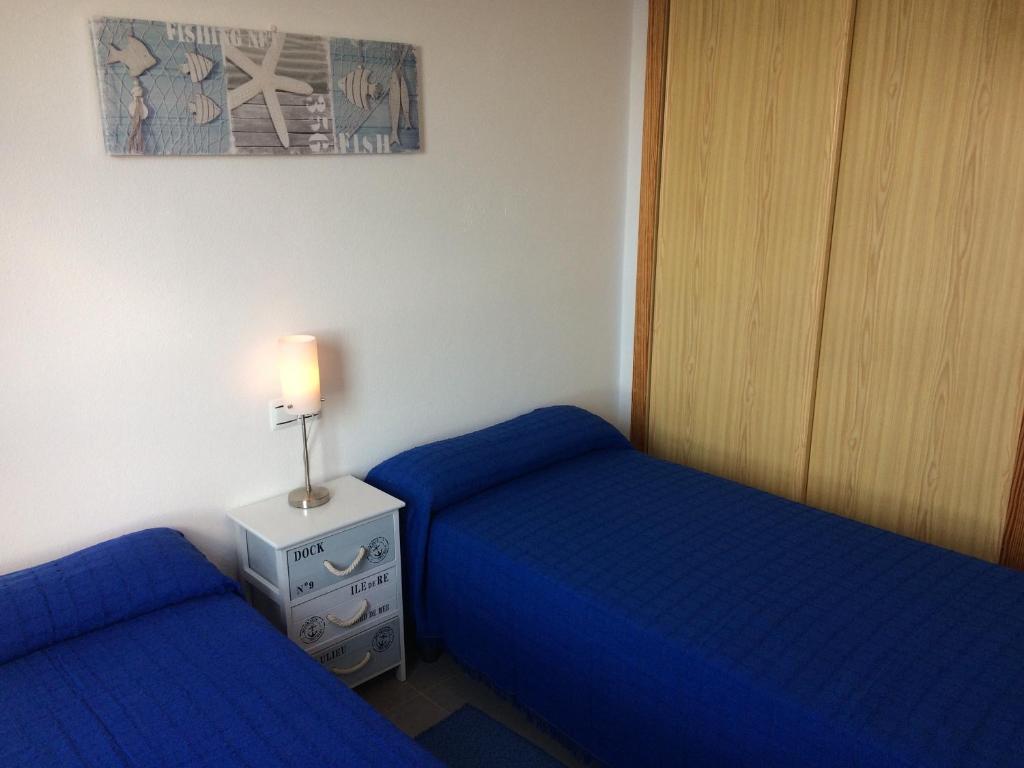 Postel nebo postele na pokoji v ubytování La casa de Álvaro