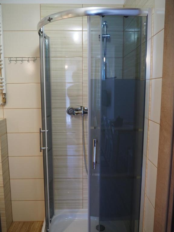 Kúpeľňa v ubytovaní Apartament Mrągowska - Żabi Staw