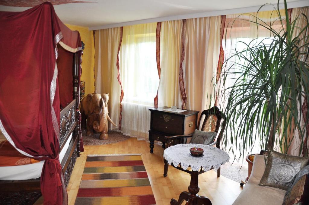 Posedenie v ubytovaní Gästehaus Wachau