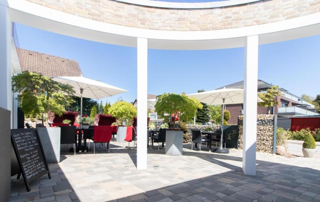 Patio nebo venkovní prostory v ubytování Hotel Ostseeresidenz Cammann Grömitz