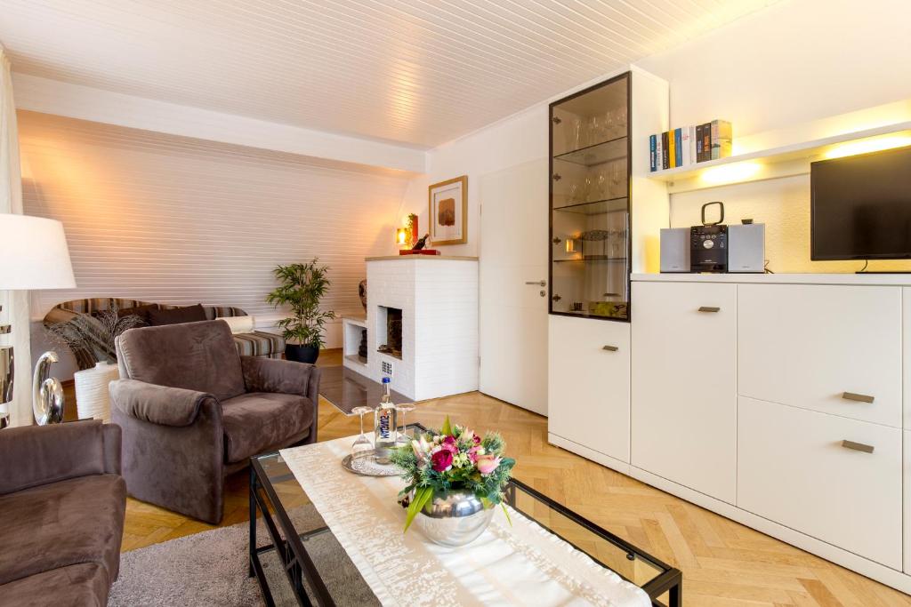 Posezení v ubytování Hotel Ostseeresidenz Cammann Grömitz