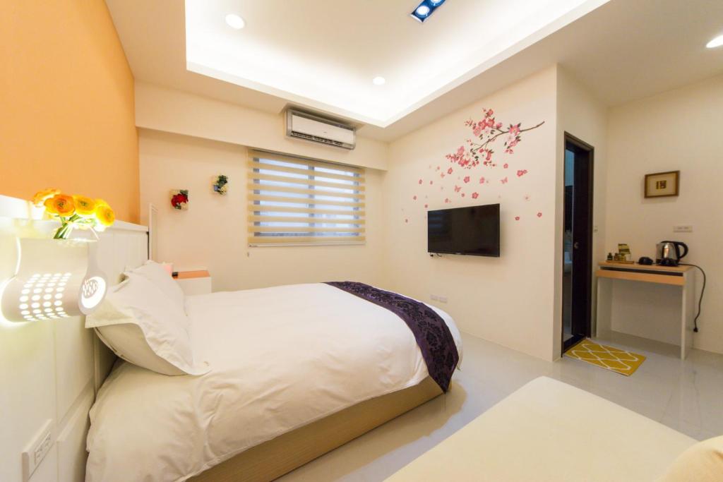 Postel nebo postele na pokoji v ubytování Pure B&B