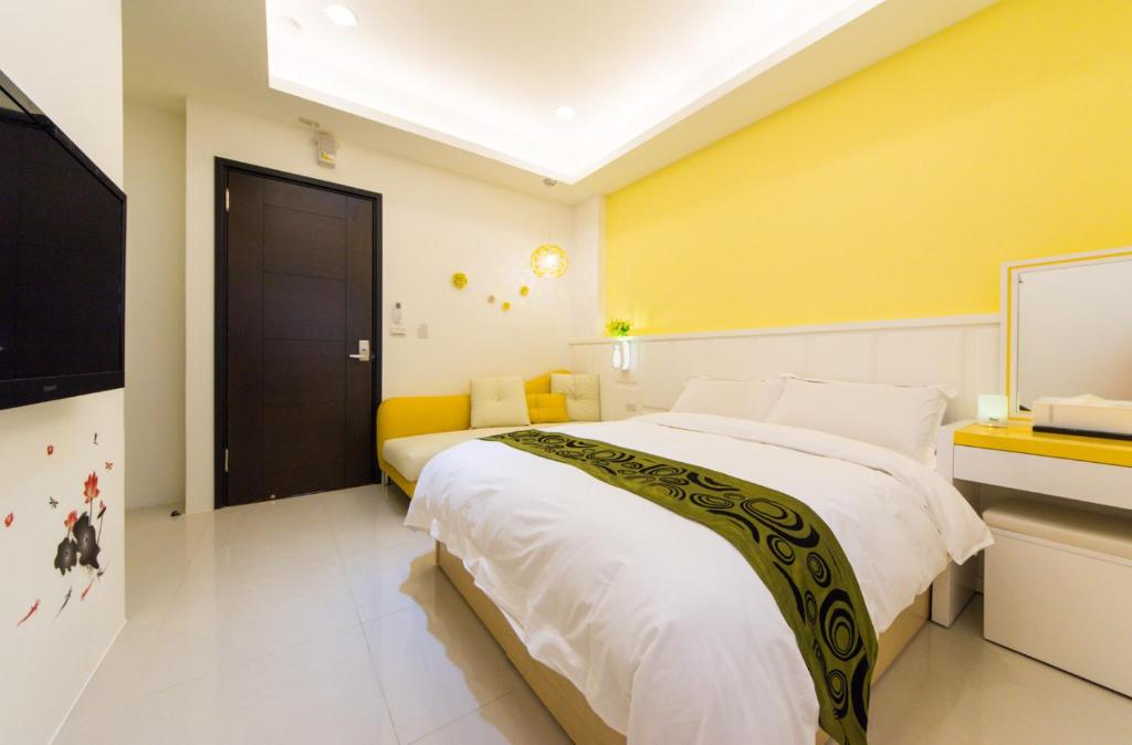 Postel nebo postele na pokoji v ubytování Pure B&B