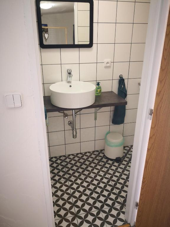 Koupelna v ubytování Apartmán Lípa Mikulov