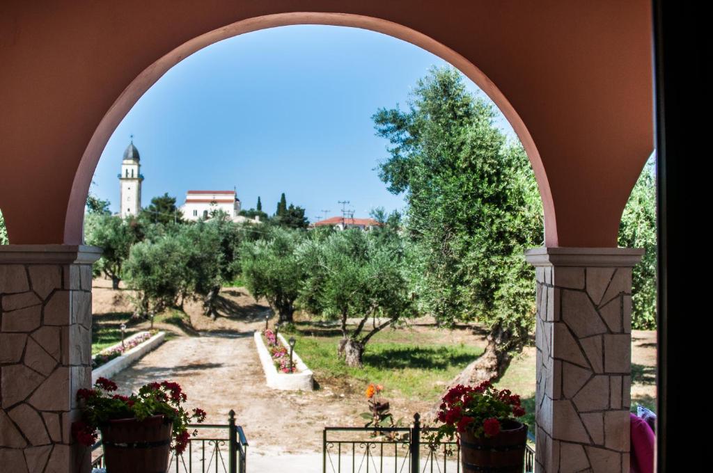 Zahrada ubytování Casa Elaia
