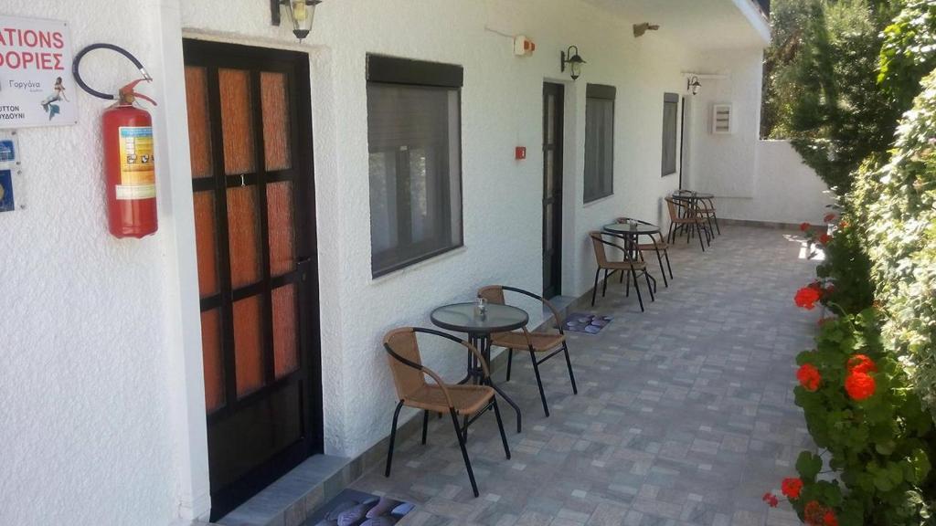 Balkón nebo terasa v ubytování Gorgona Rooms