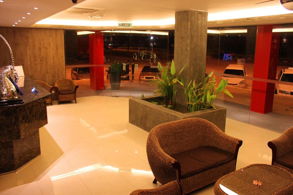 Posezení v ubytování Hotel Time Boutique Nilai