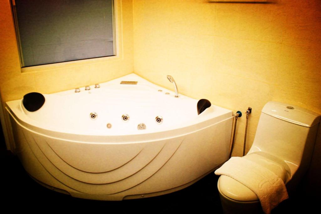 Koupelna v ubytování Hotel Time Boutique Nilai