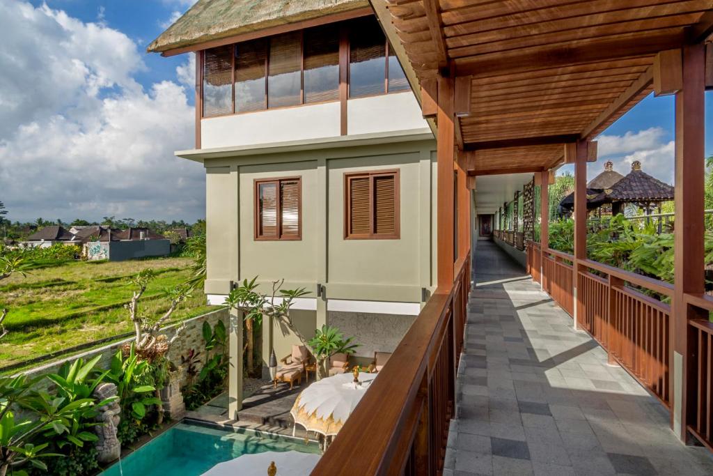 Zahrada ubytování Bumi Muwa Ubud Katiklantang