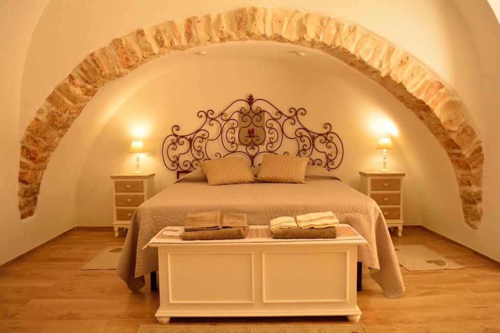 Posteľ alebo postele v izbe v ubytovaní ESCIA' b&b