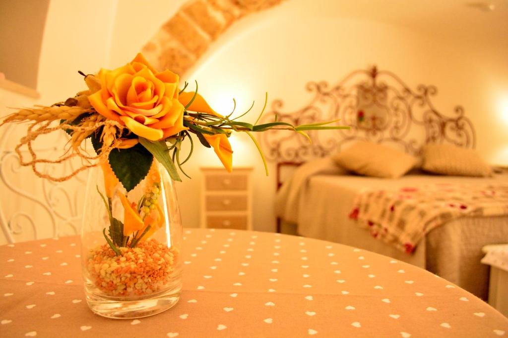 Posteľ alebo postele v izbe v ubytovaní ESCIA' b&b