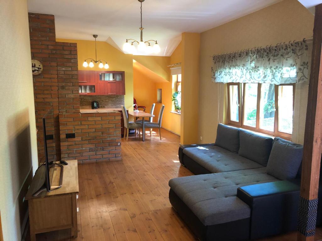 Posezení v ubytování Nõmme Apartments