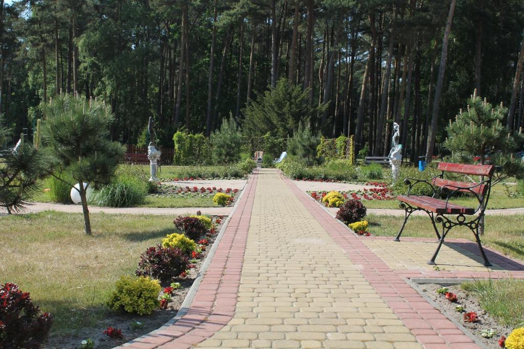 Ogród w obiekcie Apartament "Zacisze"