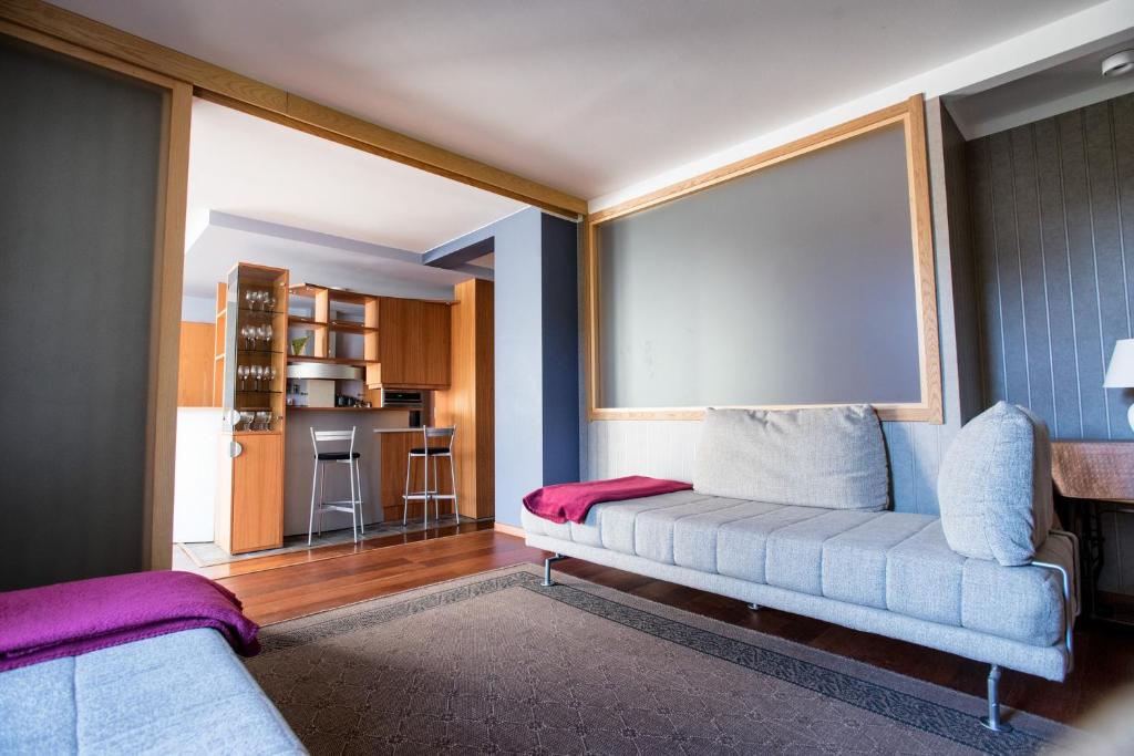 Posezení v ubytování Papli Villa