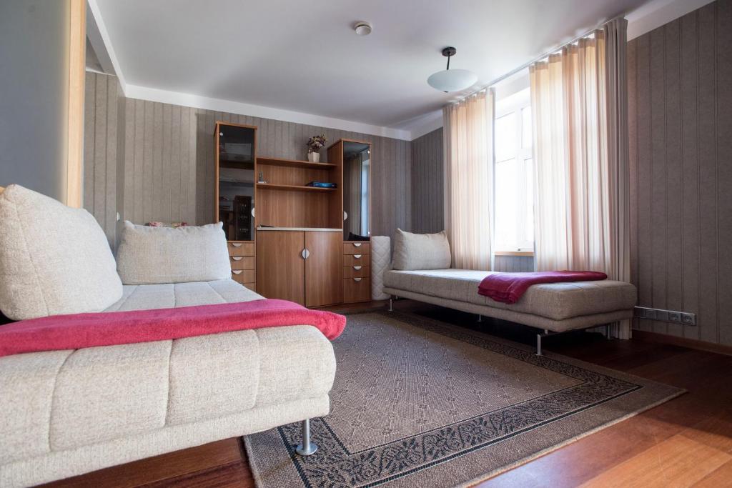 Postel nebo postele na pokoji v ubytování Papli Villa
