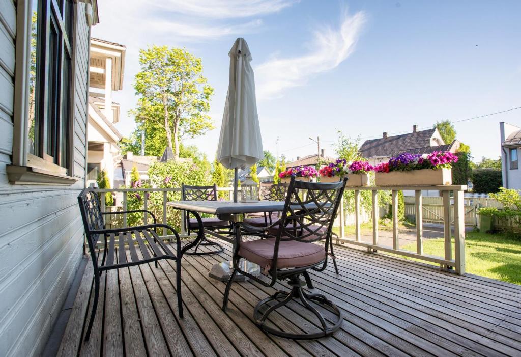 Balkón nebo terasa v ubytování Papli Villa