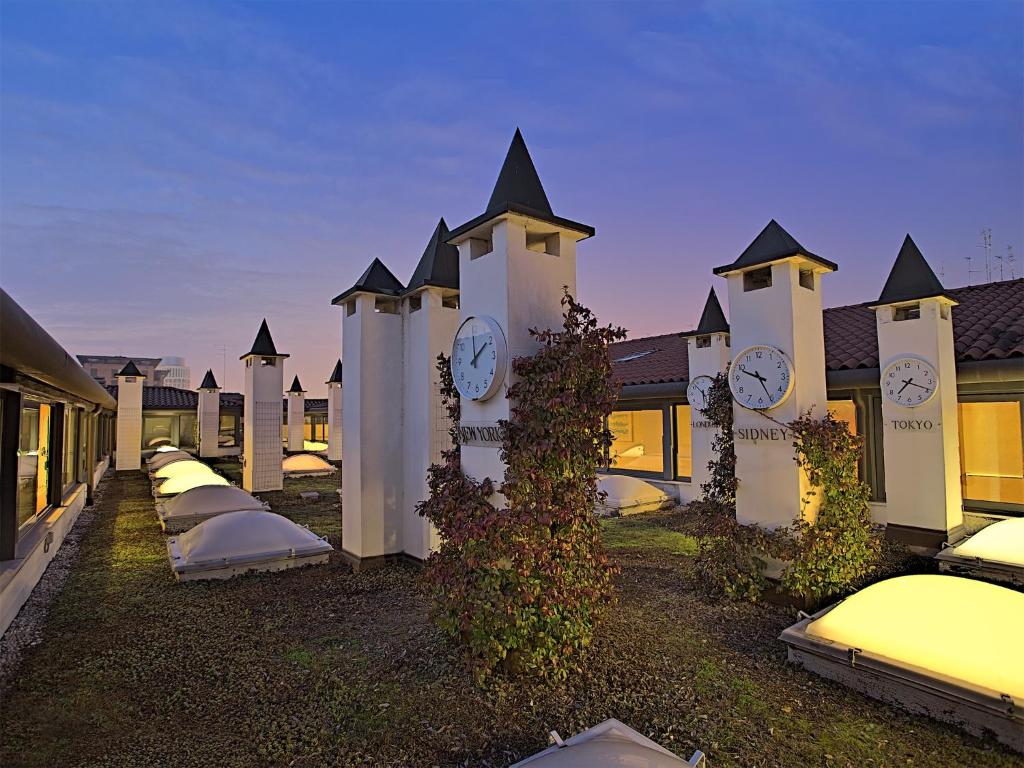 Zahrada ubytování Hotel Orologio