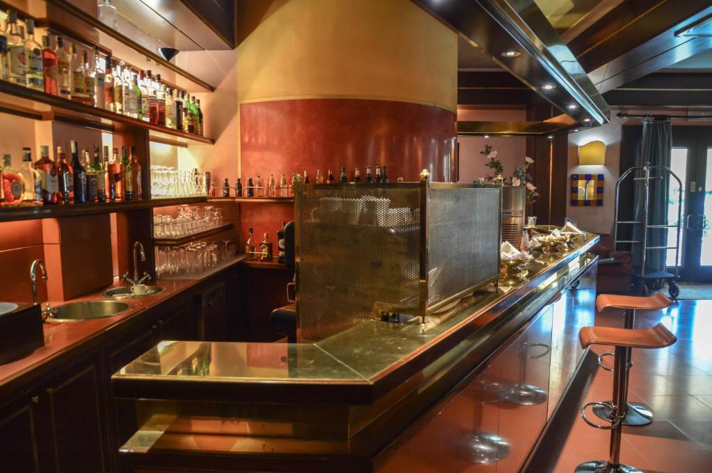 Lounge nebo bar v ubytování Hotel Le Boulevard