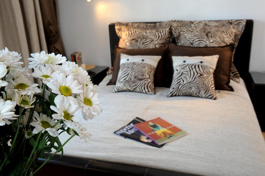 Cama o camas de una habitación en Royiatiko Hotel